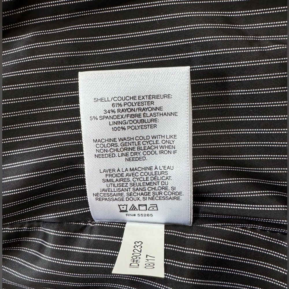 Express Notch Collar One Button Jacket Size 0 - image 6